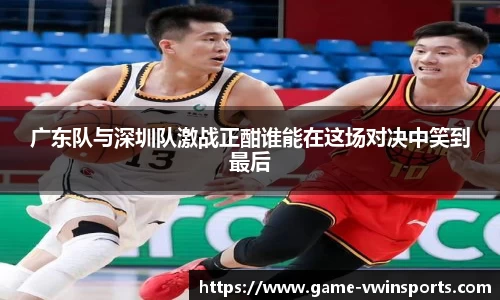 广东队与深圳队激战正酣谁能在这场对决中笑到最后